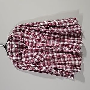 Croft and Barrow 3x Plaid Button Up Shirt